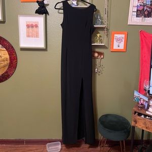 Elegant Pearl Back Dress